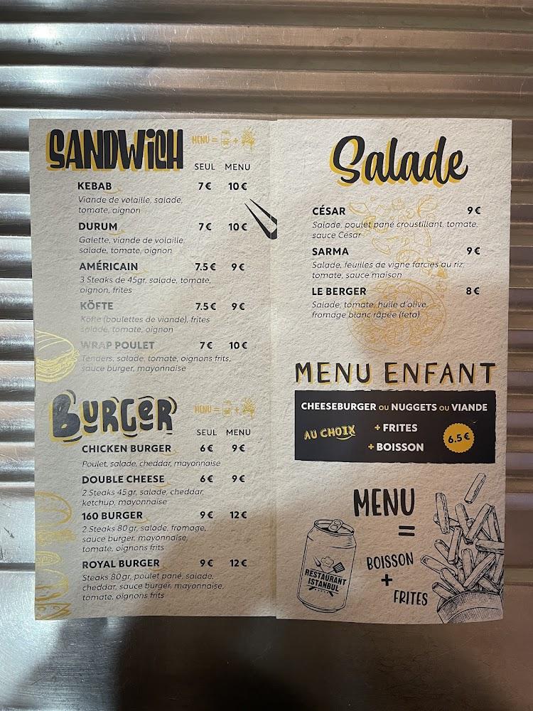 Istanbul Gray - Menu Image 3